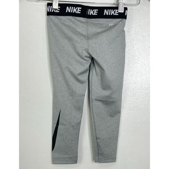 New Nike Sport Essentials Printed Leggings Toddler Girls Size 4 - Picture 7 of 7